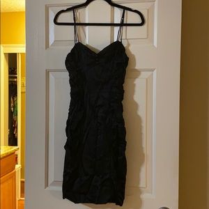 Black Silk Betsey Johnson Dress